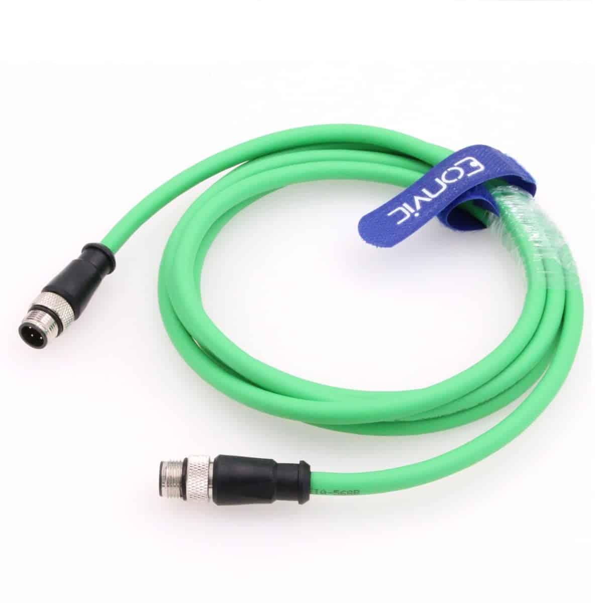 Cable Ethernet Flexible Cat5e Blindado de 4 Pines a 4 Pines