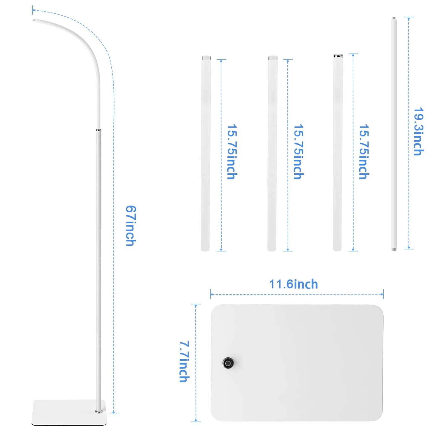 Soporte de pie para monitor de bebé ajustable -4 pulgada - Image 8