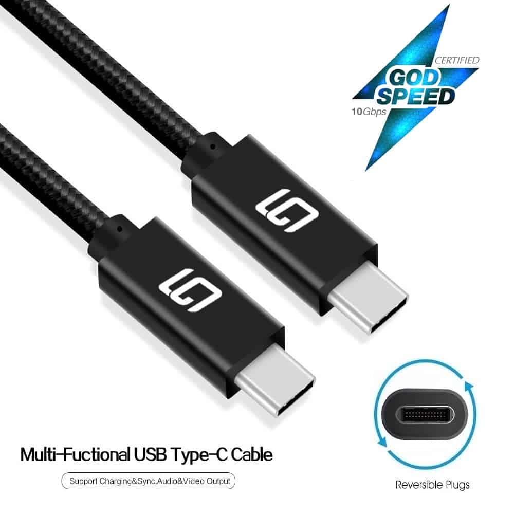 Cable USB C a USB C de GodSpin (10Gbps) SuperSpeed - Image 3