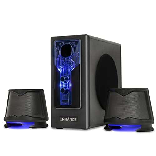 Altavoces de ordenador ENHANCE SB 2.1 con subwoofer -