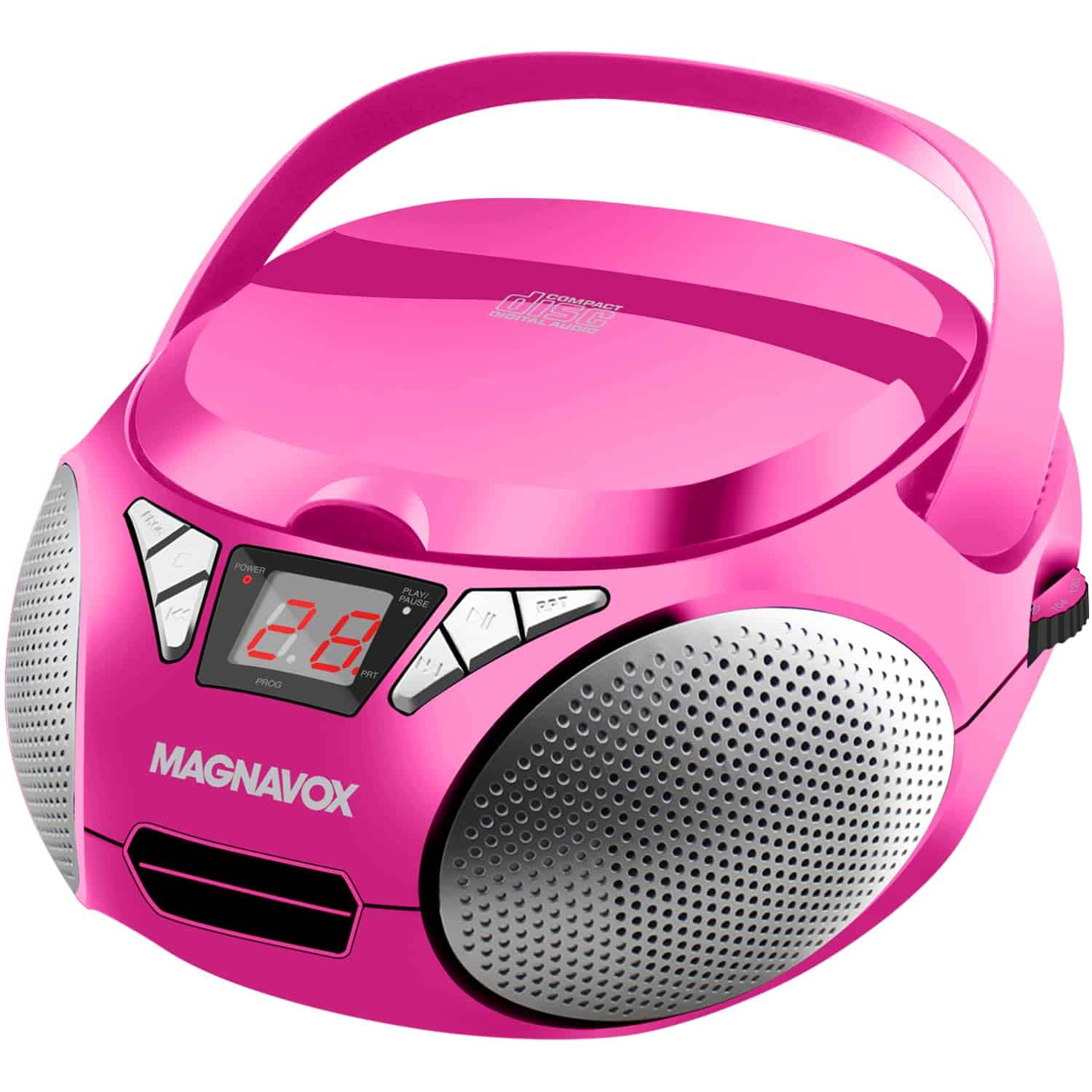 Magnavox MD6924 Boombox Portátil de Carga Superior con