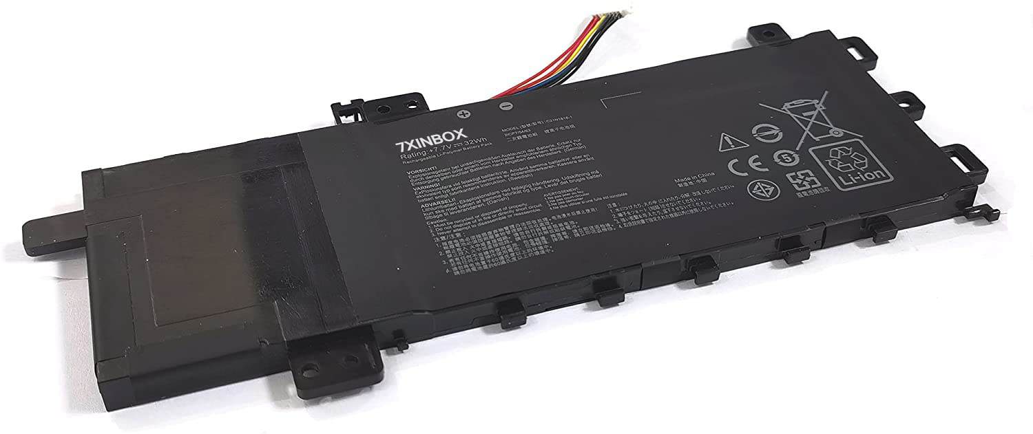 Batería de laptop de repuesto 7xinbox 7.7V 32Wh C21N1818 - Imagen 5