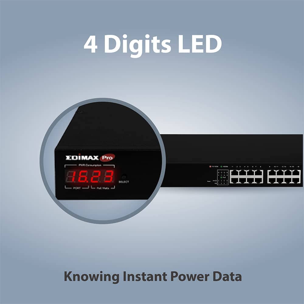 Switch Administrado Inteligente EDiMAX PRO de 16 + 2 - Image 9