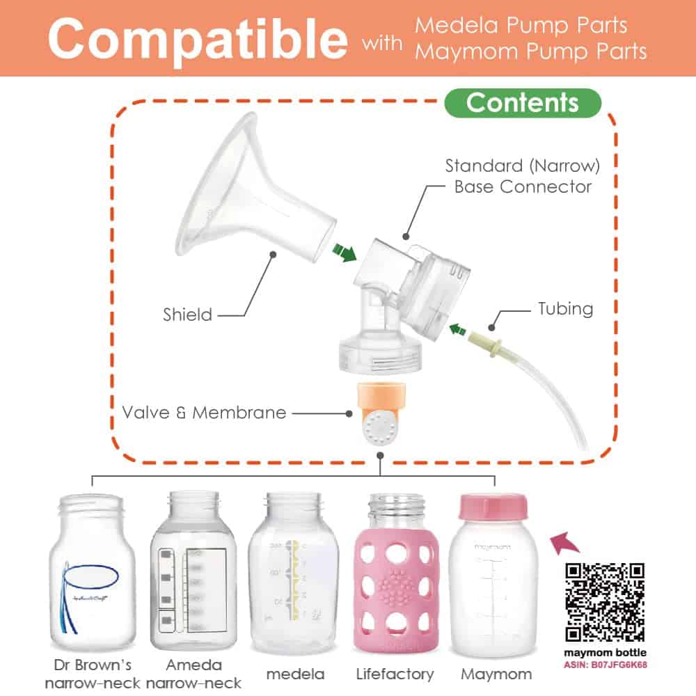Kit de Extractor de Leche Maymom Compatible con -ela Valve - Image 4