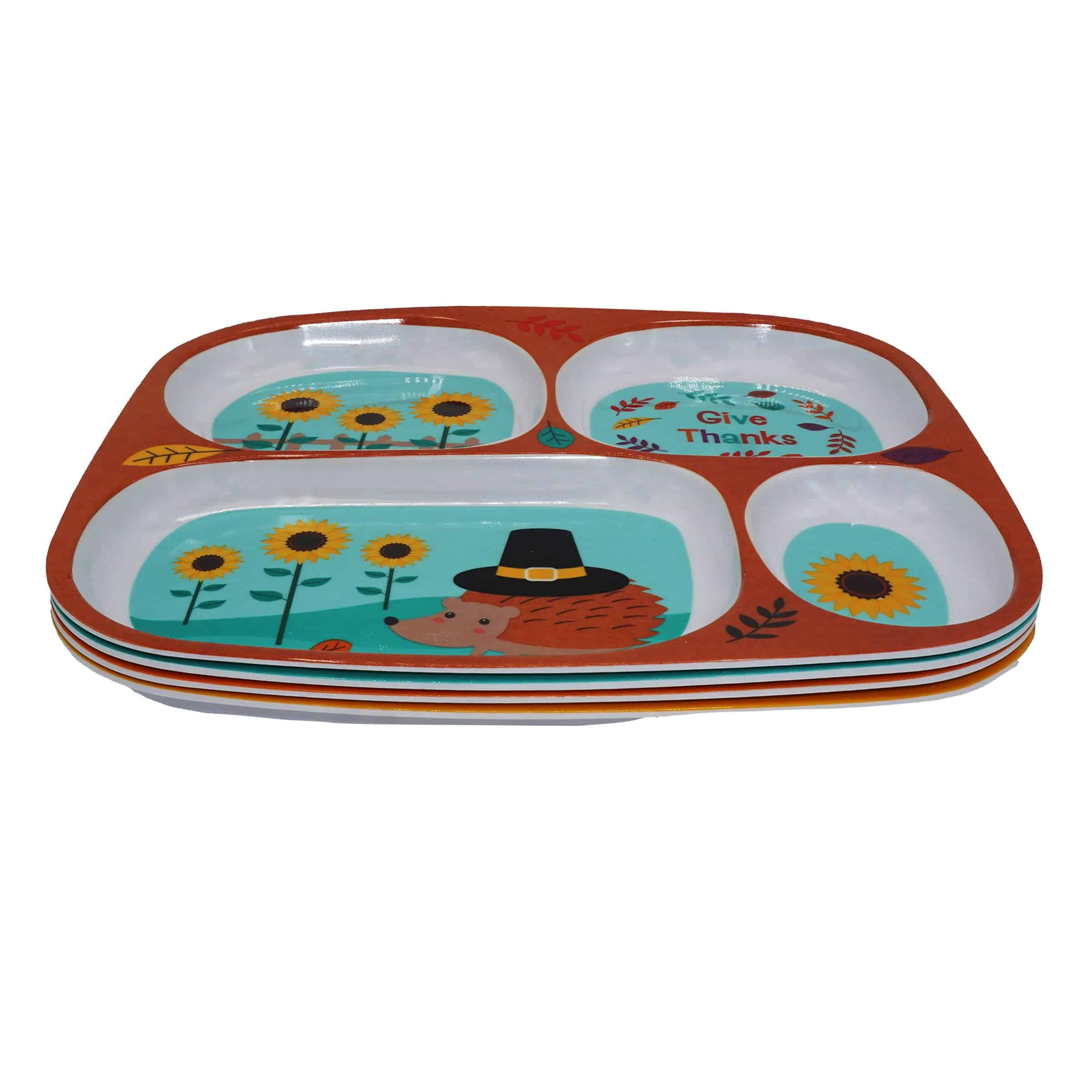 Platos Divididos para Niños de Otoño con Temática de Acción - Image 7