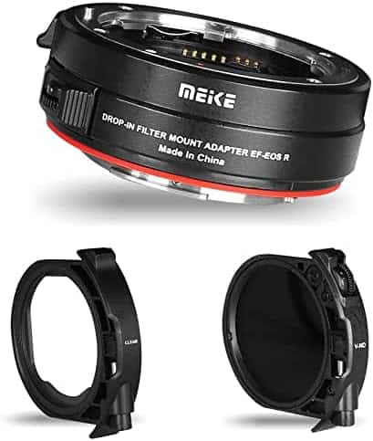 Adaptador para Lente Meike MK-EFTR-C con Filtro UV -Negro