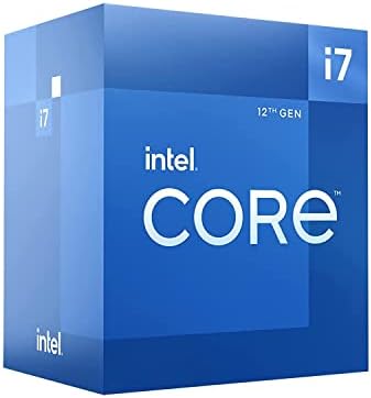 Procesador de CPU Intel Core i7-12700F Hasta 2,10 GHz -Azul