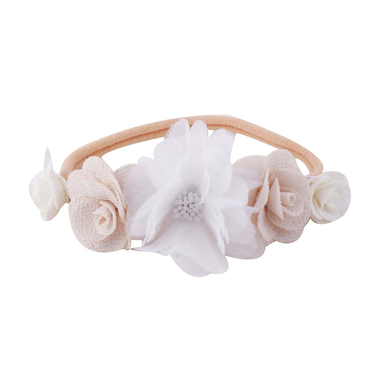 Cintillos de Bebé con Flores NUWAJP, Paquete de 6 Diademas - Image 5