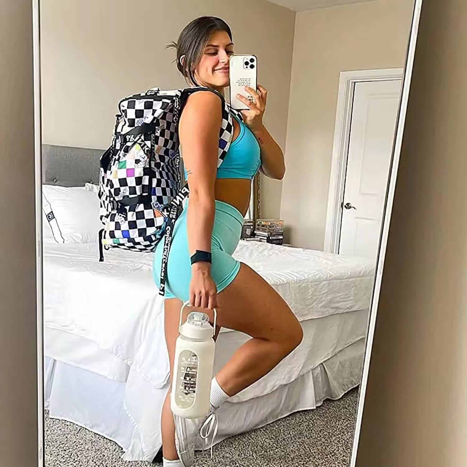 Mochila De Gimnasio 4 En 1 Impermeable Con Compartimento - Image 8