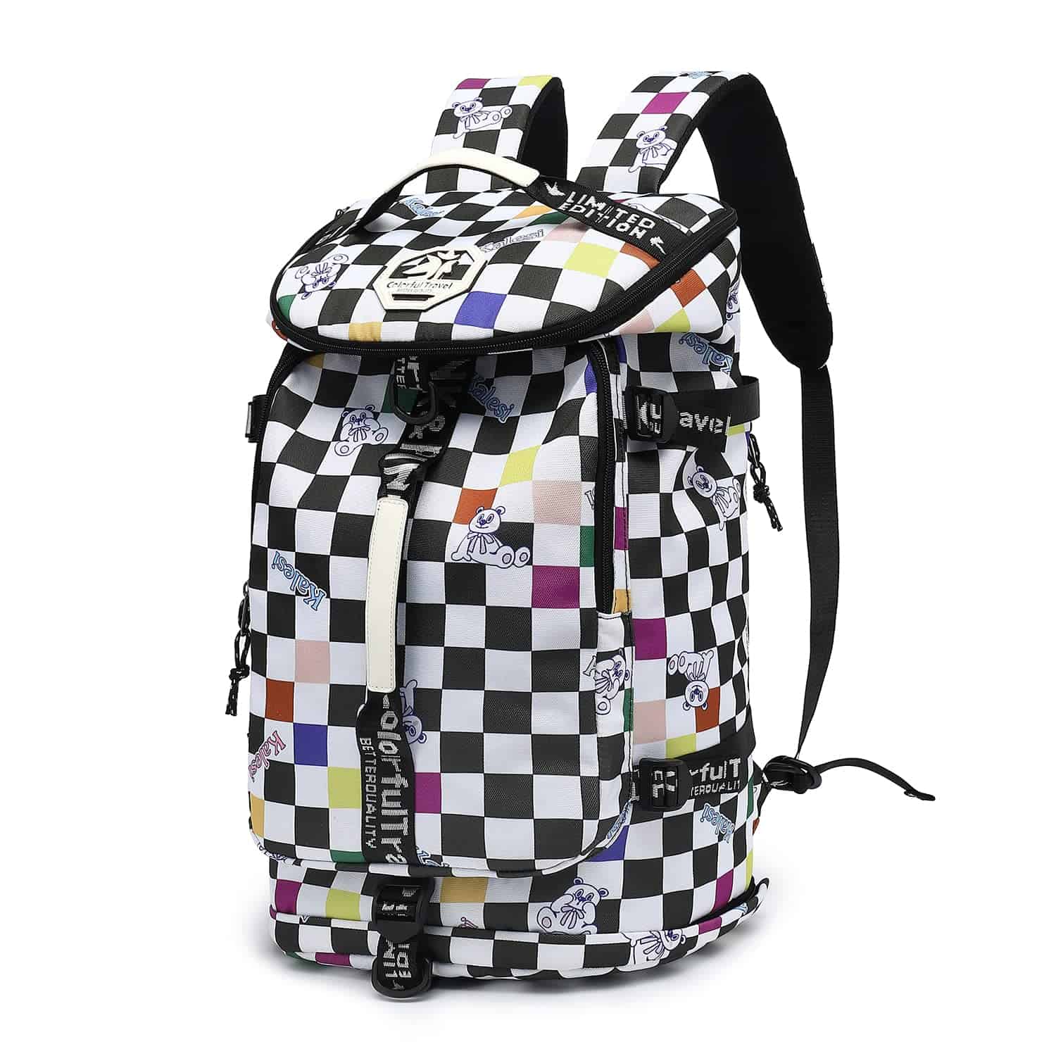 Mochila De Gimnasio 4 En 1 Impermeable Con Compartimento