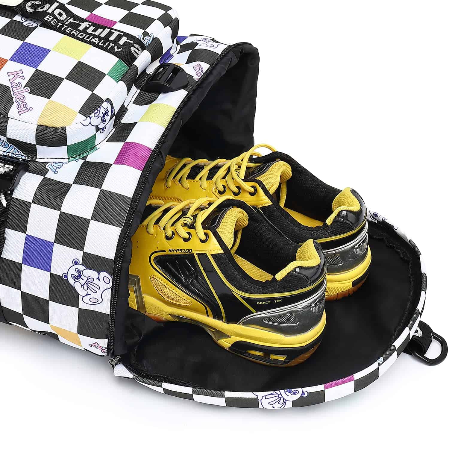 Mochila De Gimnasio 4 En 1 Impermeable Con Compartimento - Image 7
