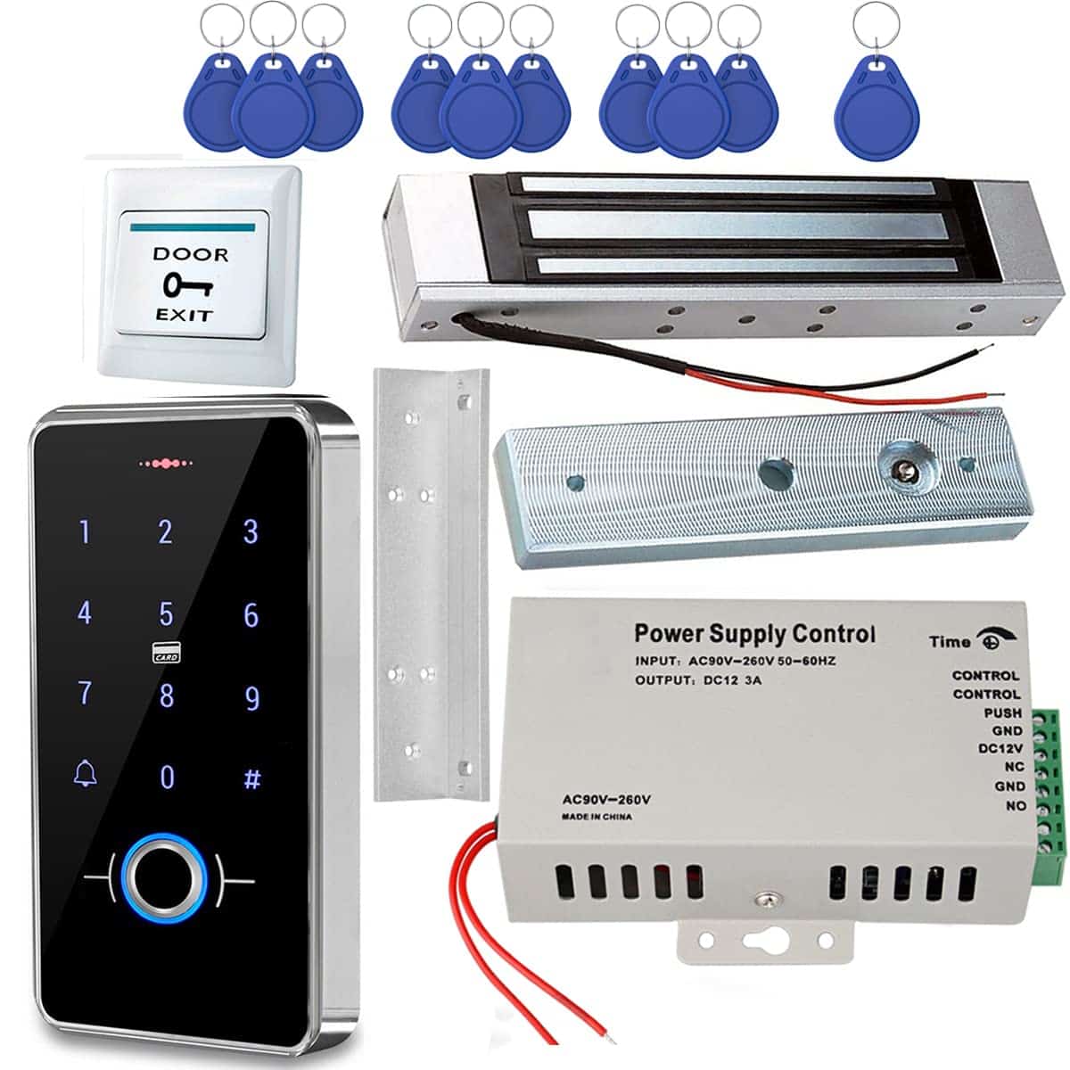 Kit de Sistema de Control de Acceso a Prueba de Agua JASAG,