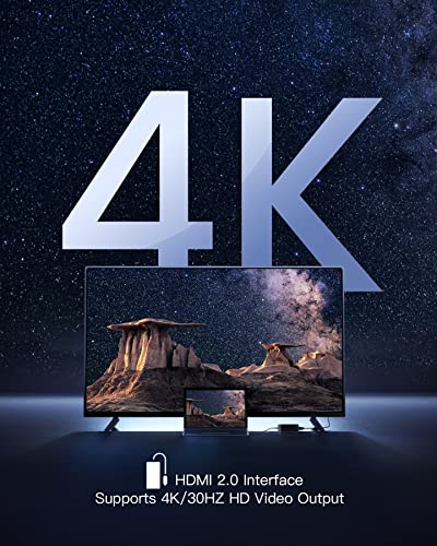 Inateck USB 3.2 Gen 2 Speed, Hub USB C con 8 Puertos, HB2023 - Image 9