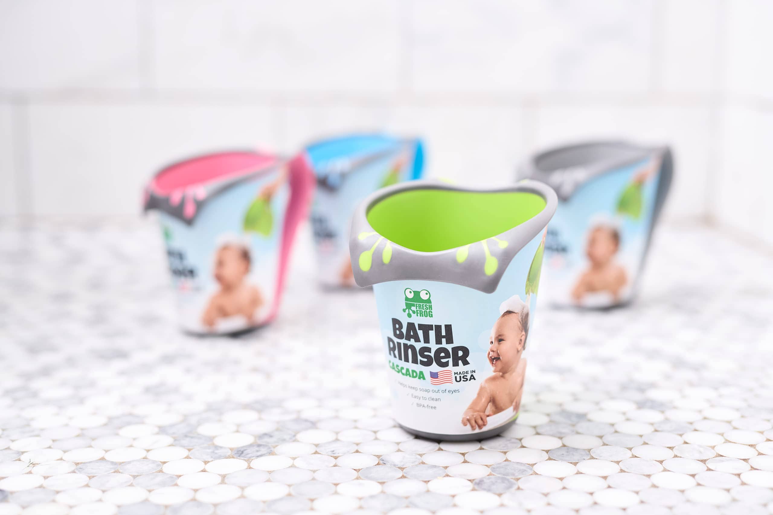 FRESH FROG - Vaso de Baño de Plástico (800ml, 27 onzas - Imagen 7