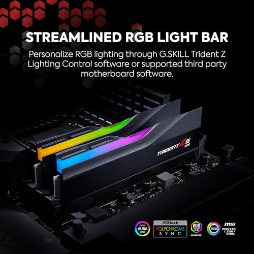 Memoria RAM G.SKILL Trident Z5 RGB DDR5 48GB 6400MHz 2X24GB