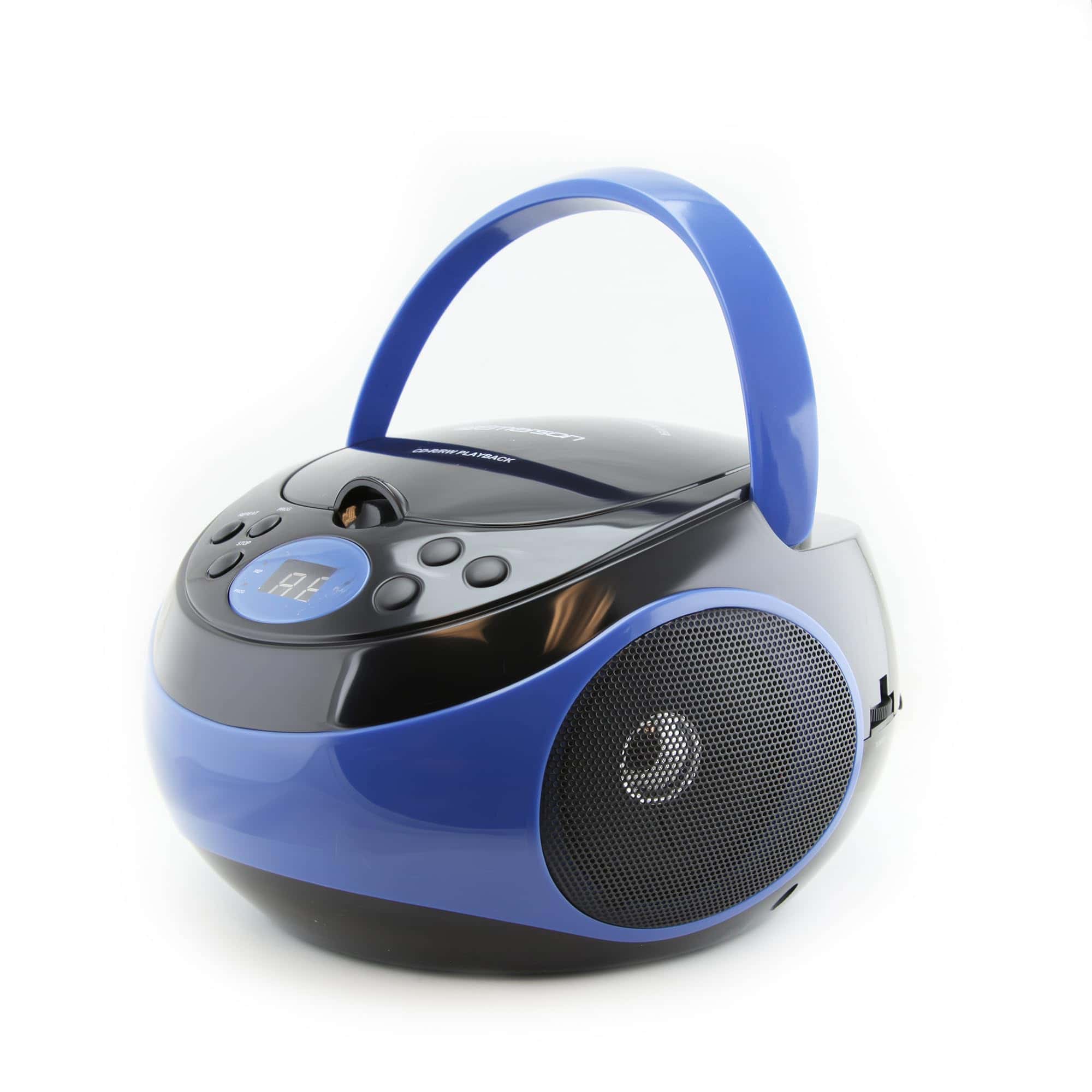 Reproductor de CD portátil Emerson -Azul