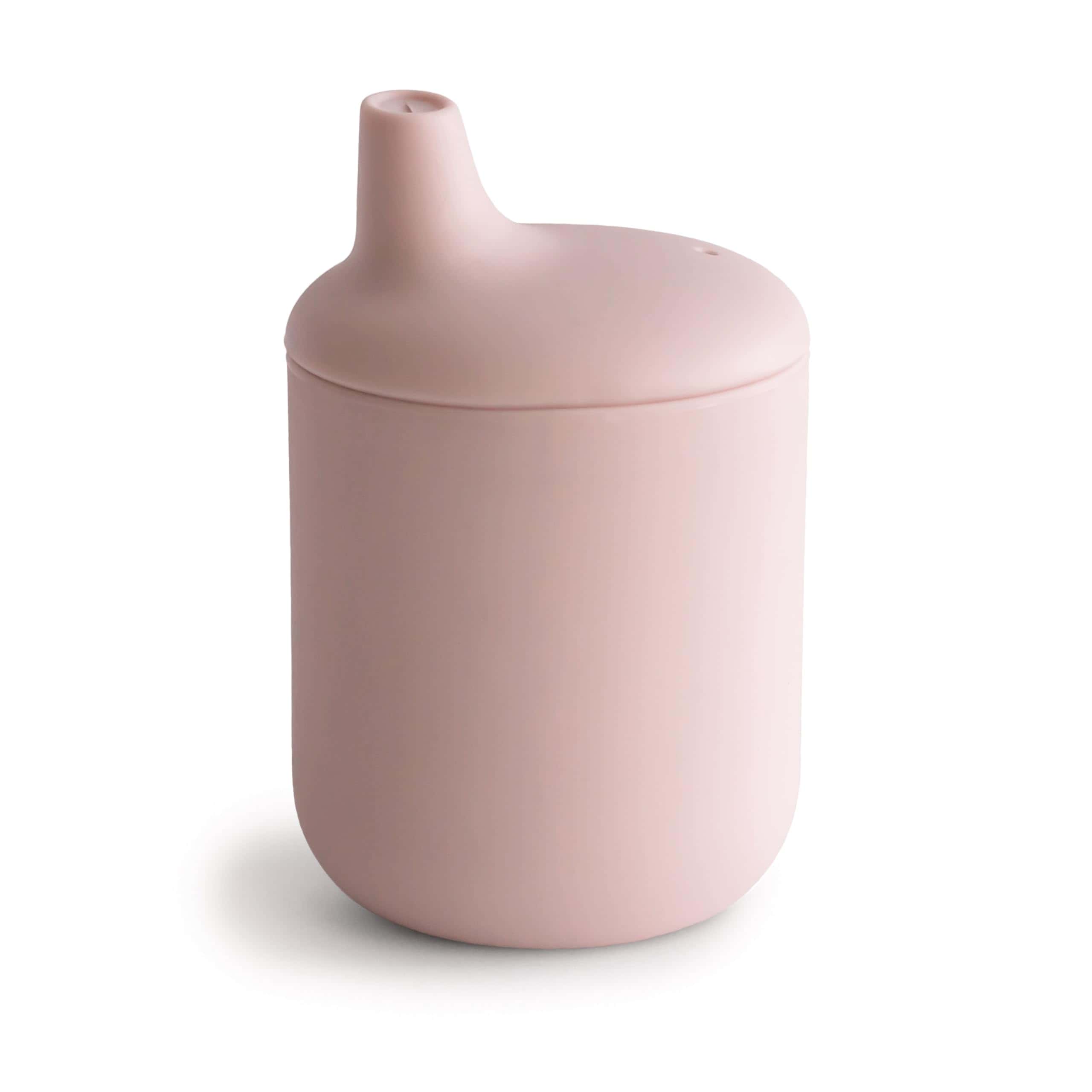 Vaso de beber para bebé de silicona 100% mushie | 6 meses+