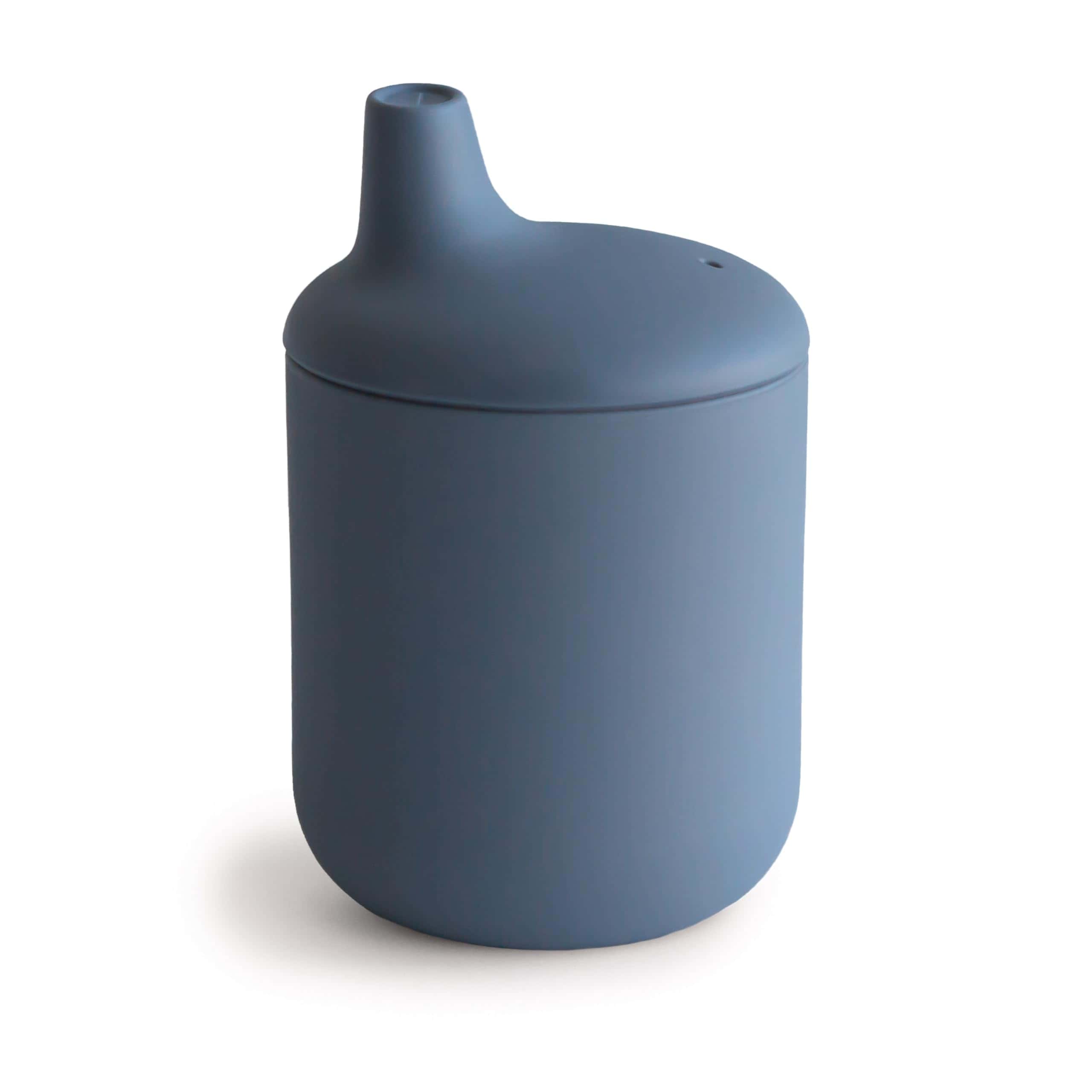 Vaso de aprendizaje de silicona 100% para bebé mushie | 6