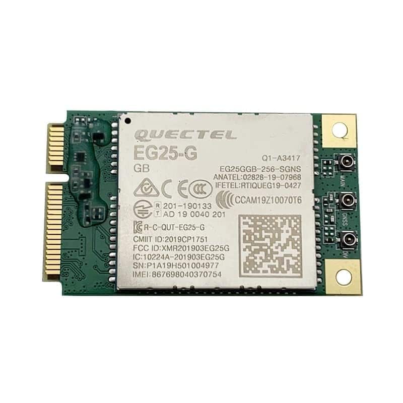 Módulo Mini PCIe LTE 4G EG25-G Original Quectel (para uso – Lapson México