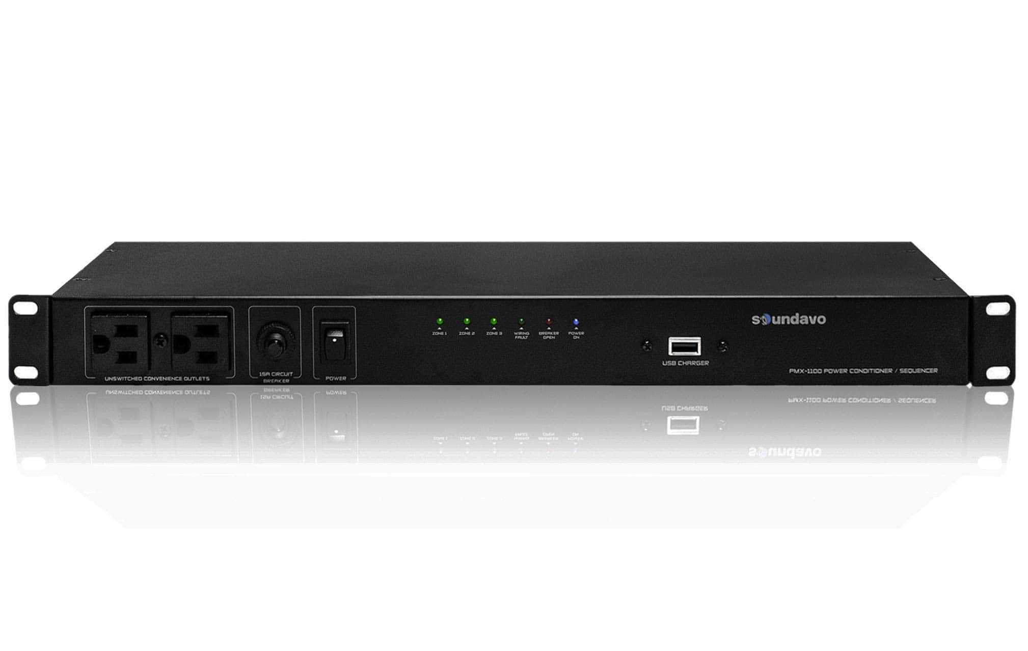 Soundavo PMX-1100 Acondicionador de Potencia/Surtidor