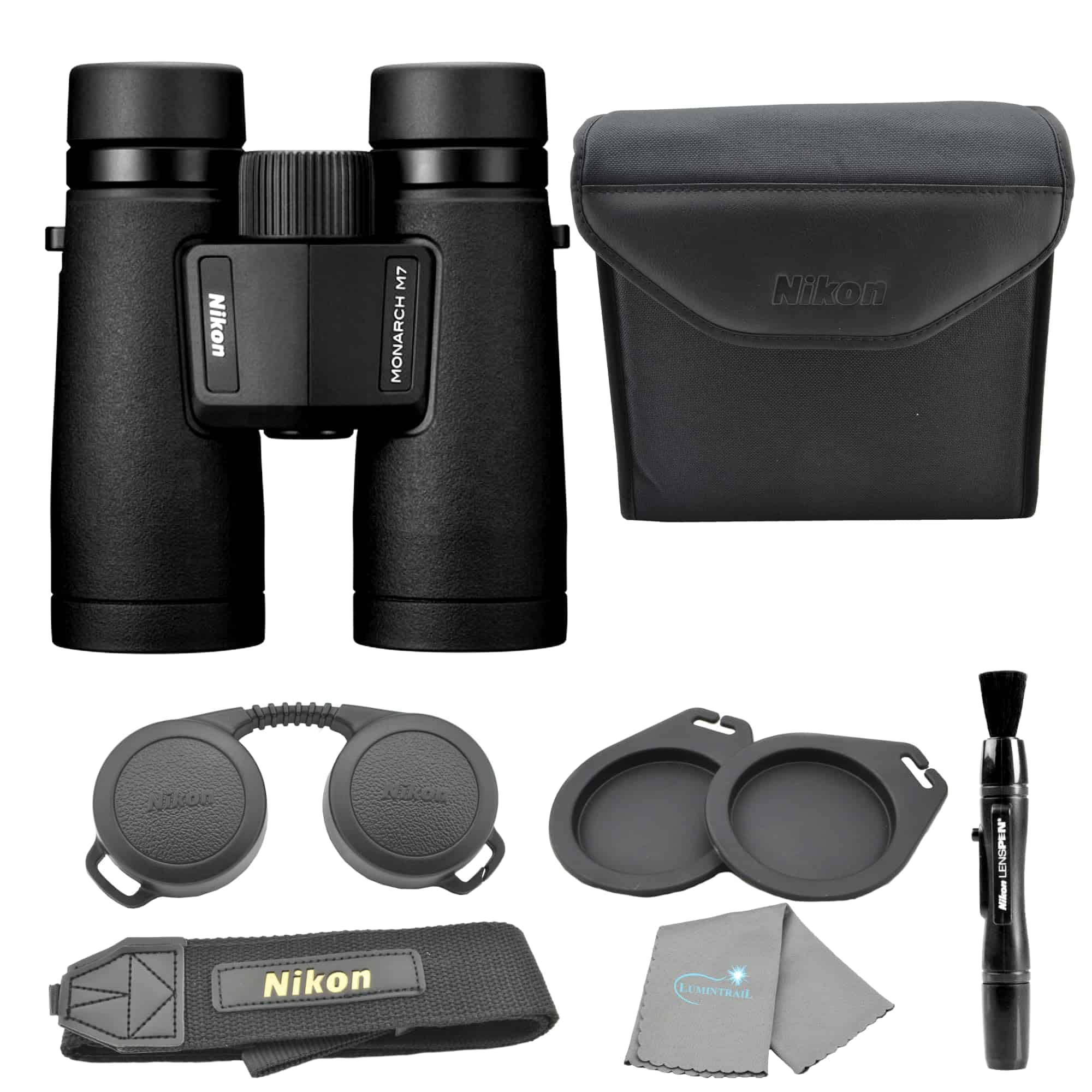 Prisma Nikon Monarch M7 8x30 (16763) Binoculares Negros con
