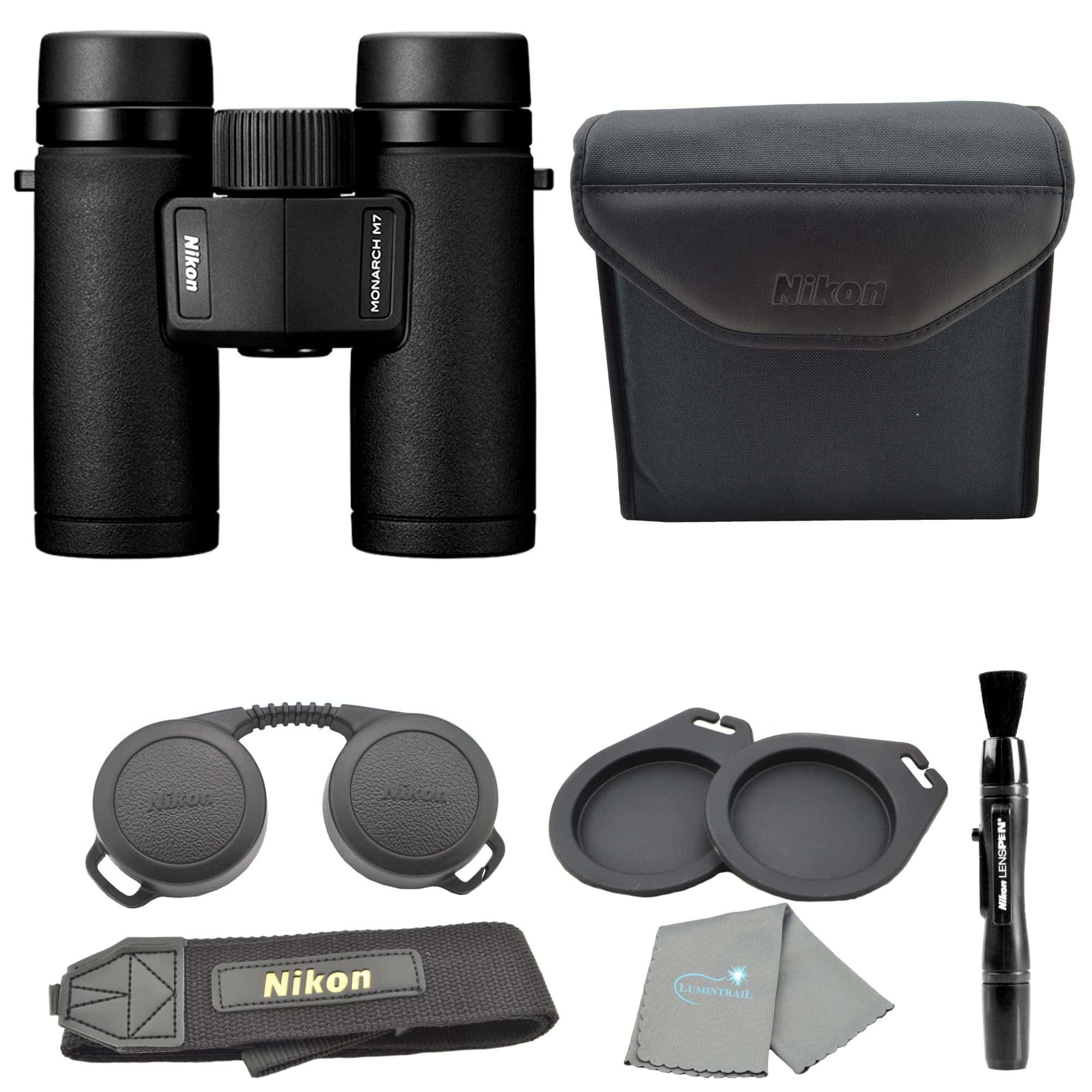 Binoculares Nikon Monarch M7 10x30 (16764) en Negro con