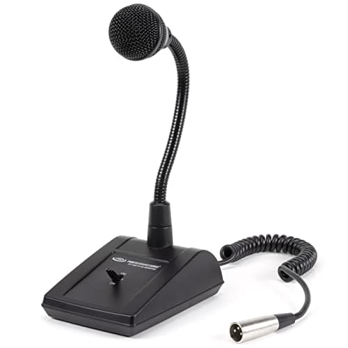 Micrófono de mesa de empuje a hablar Pure Resonance Audio