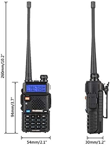 Radio Baofeng UV-5R 2 Vías VHF UHF Paquete de 6 -Negro - Image 5