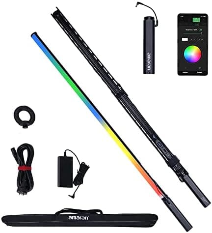 Barra de Luz Aputure LED RGB 40W Control por App -Negro