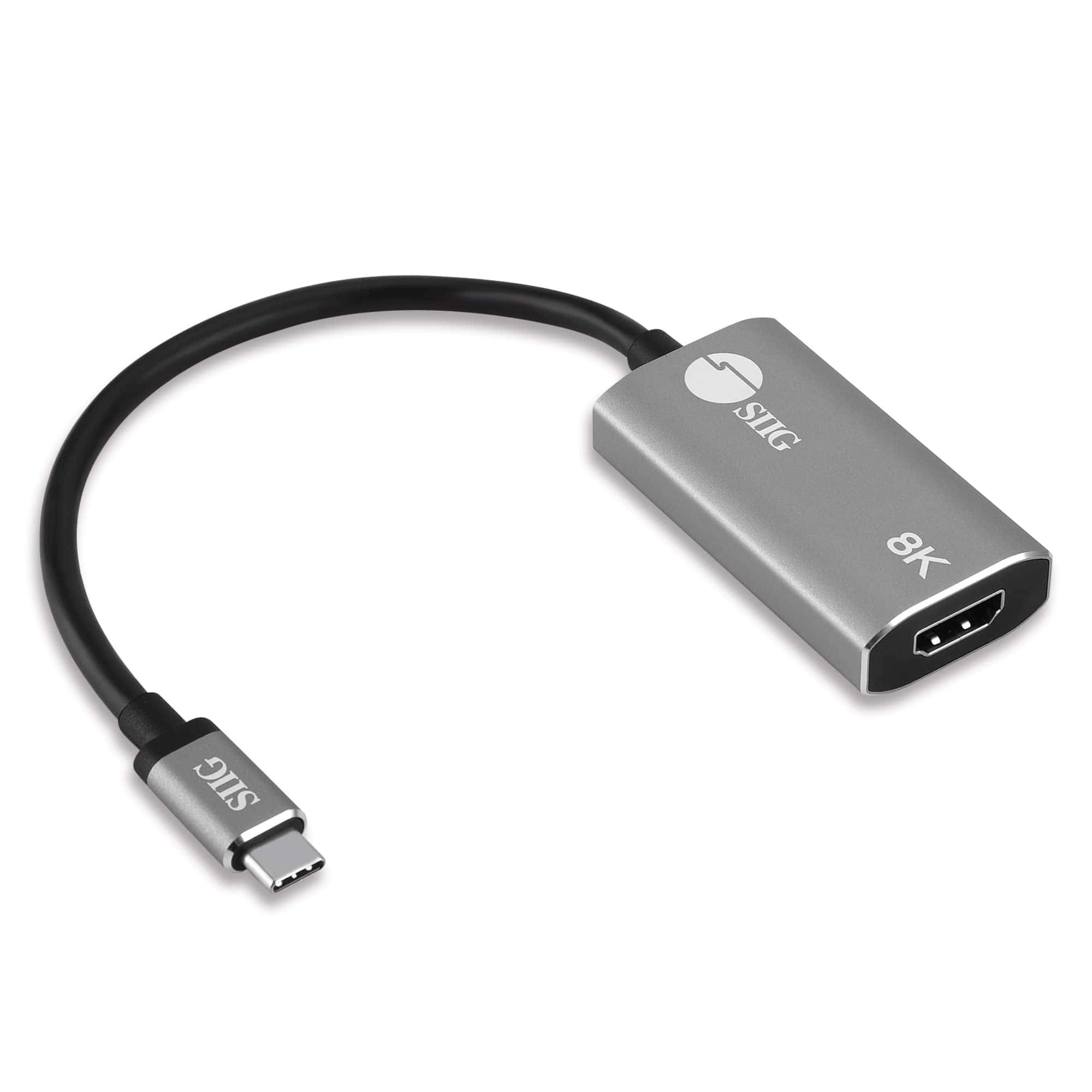 Adaptador SIIG Type C a HDMI 8K, Entrada USB-C a Salida