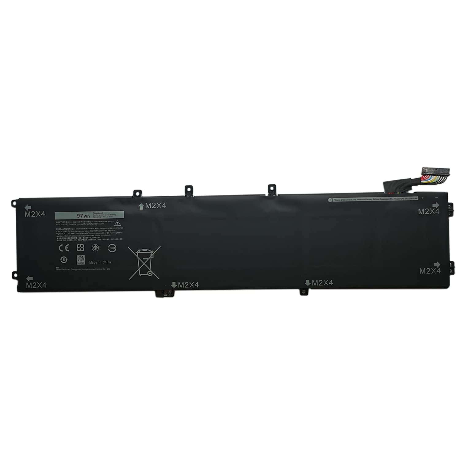 Batería de Laptop LIXIEKE 6GTPY 5XJ28 11.4V 97Wh para DELL