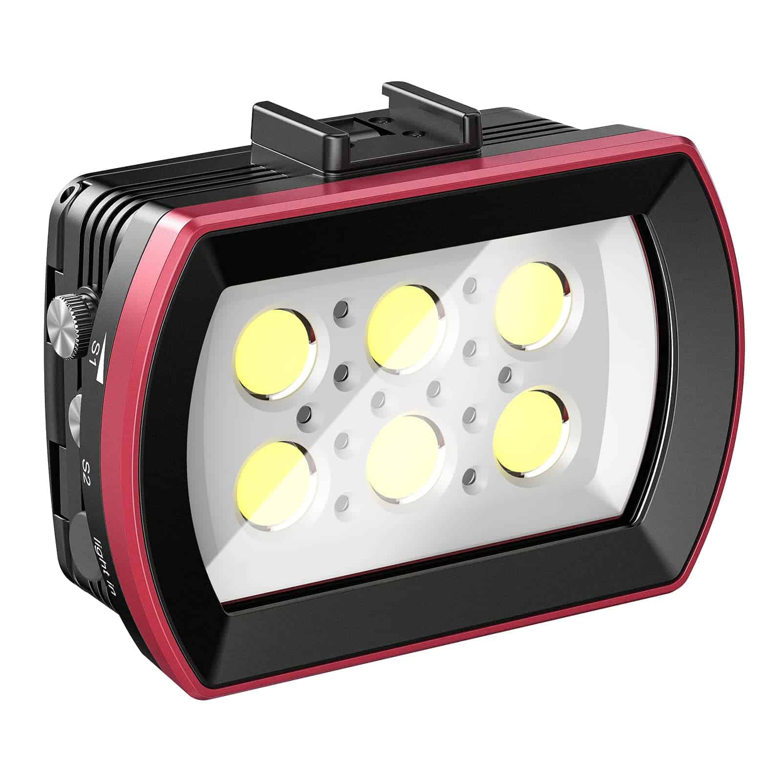 Seafrogs Luz de Video para Buceo Resistente al Agua