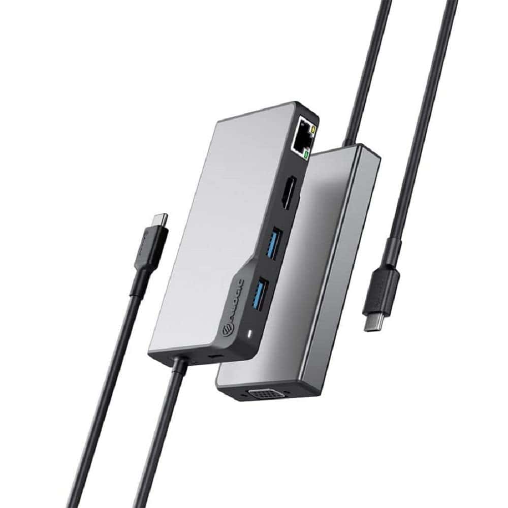 ALOGIC USB-C Fusion MAX 6 en 1 Hub V2-2 x USB-A (5G), 1 x
