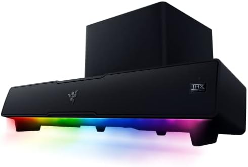 Barra de Sonido Gaming Razer Leviathan V2 + Subwoofer -RGB