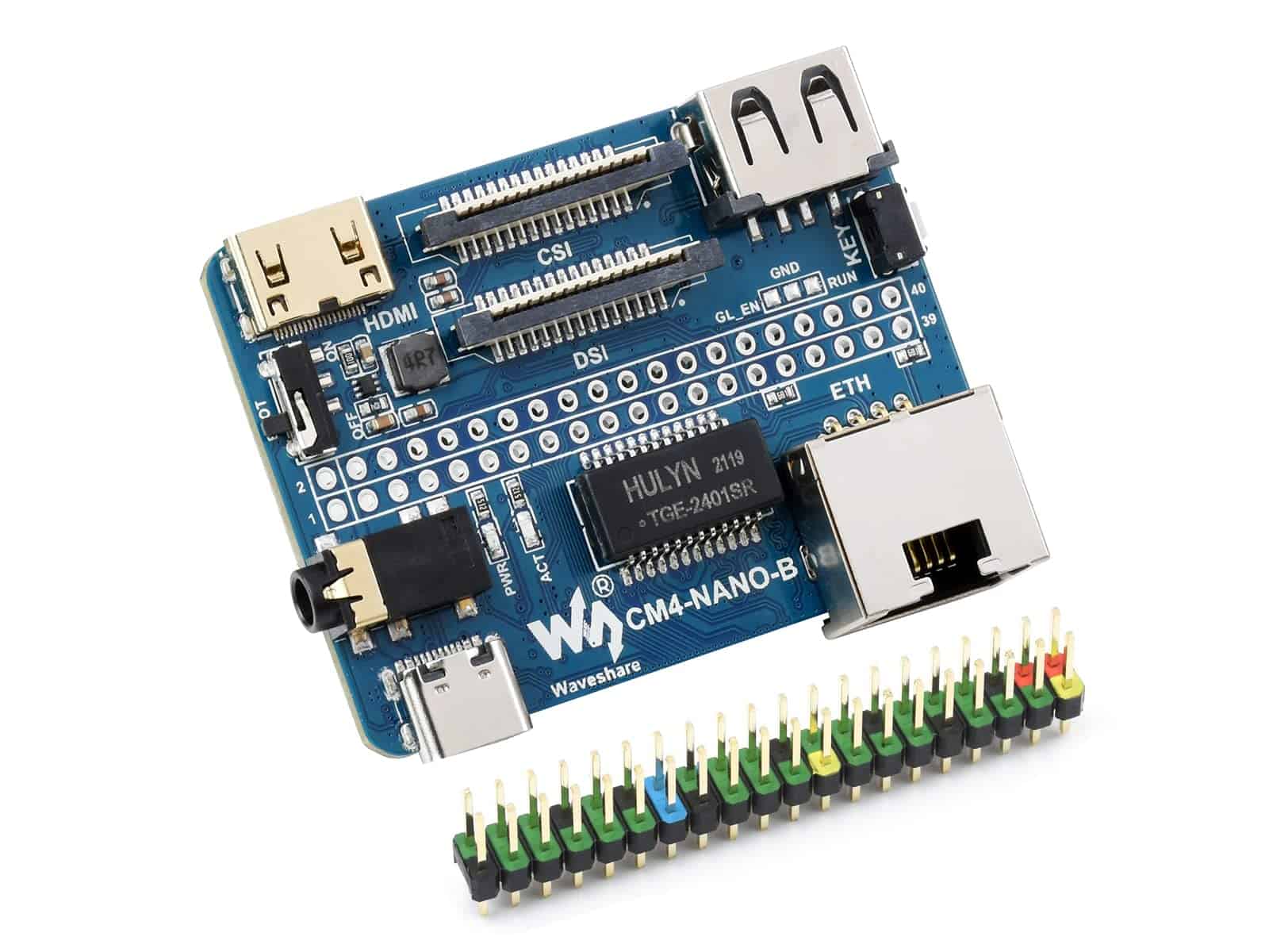 Tarjeta Base Nano (b) Para Raspberry Pi Compute Module 4,