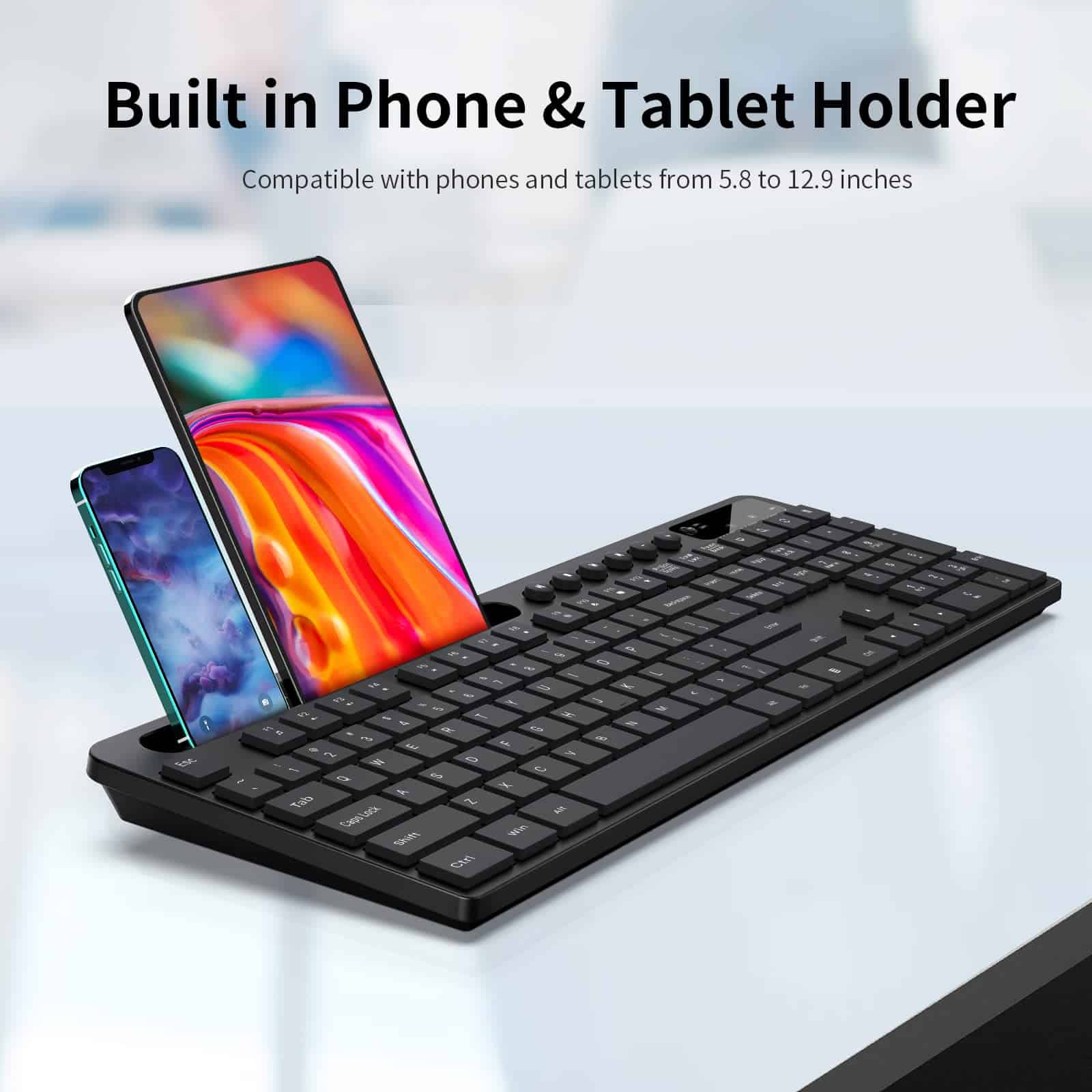 Combo De Teclado Y Ratón Inalámbrico, Marvo 2.4g Teclado - Image 4