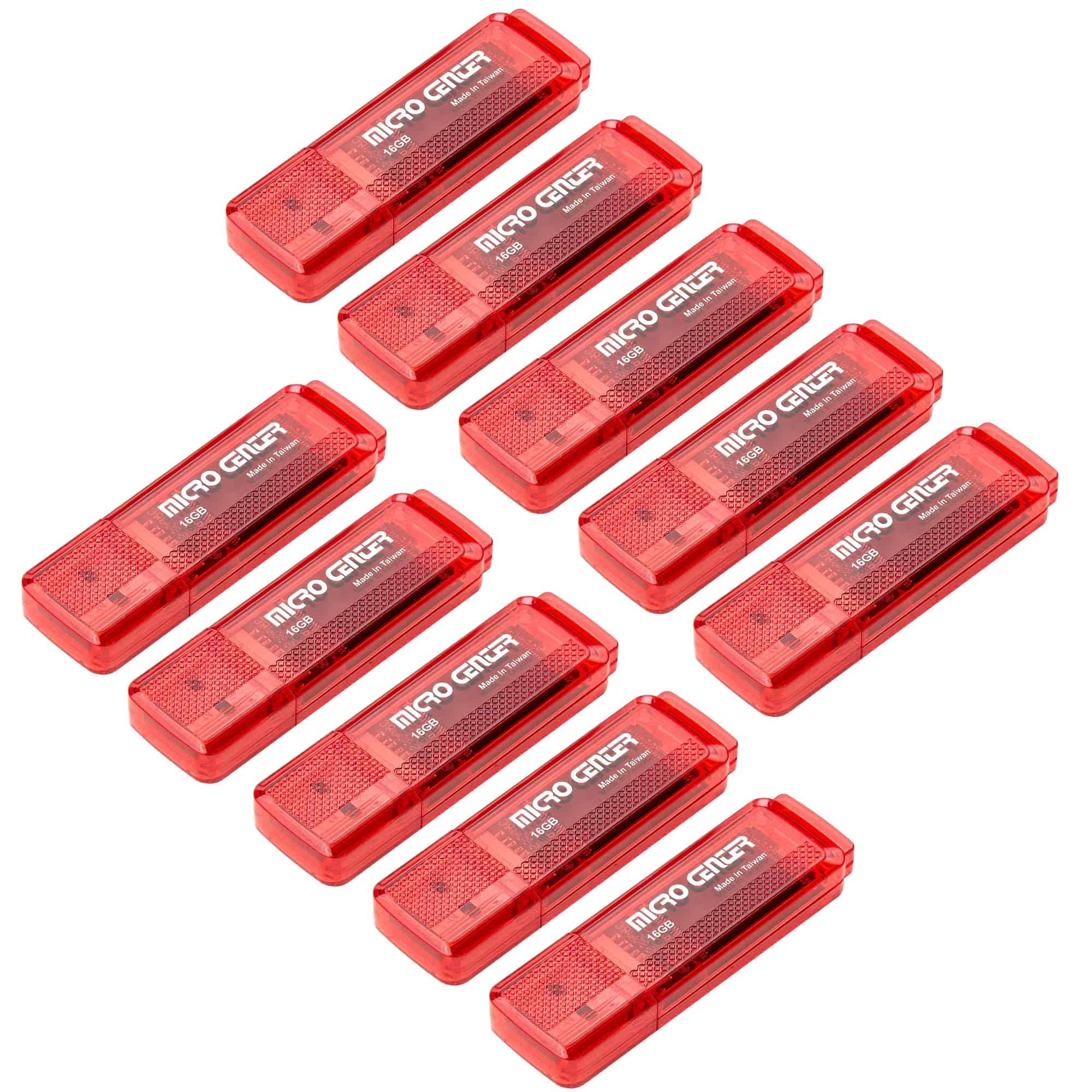 Memoria USB INLAND Micro Center SuperSpeed Pack de 10