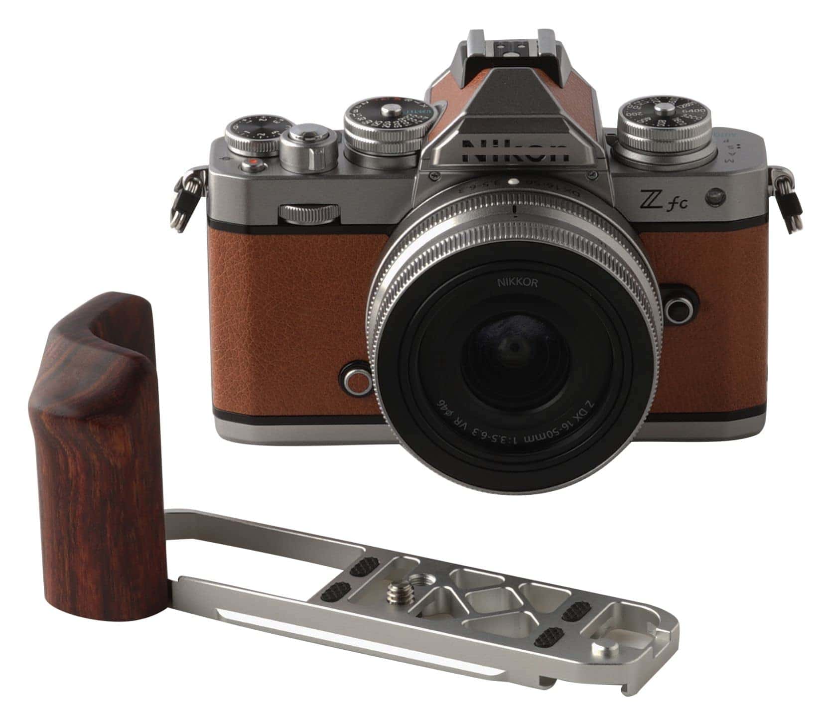 WEPOTO ZFC Empuñadura de cámara Placa de liberación rápida