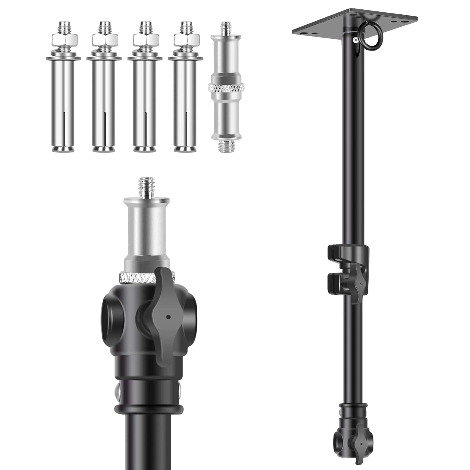 Soporte de Pared para Estudio Fotográfico EMART con