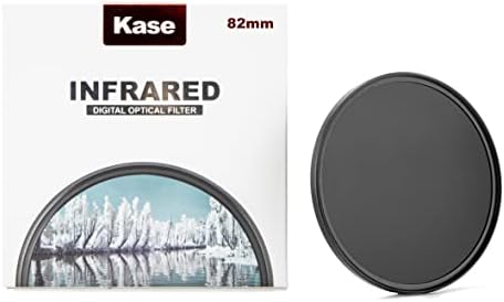 Filtro Infrarrojo de Fotografía Kase B2 IR720 de 82mm -Negro