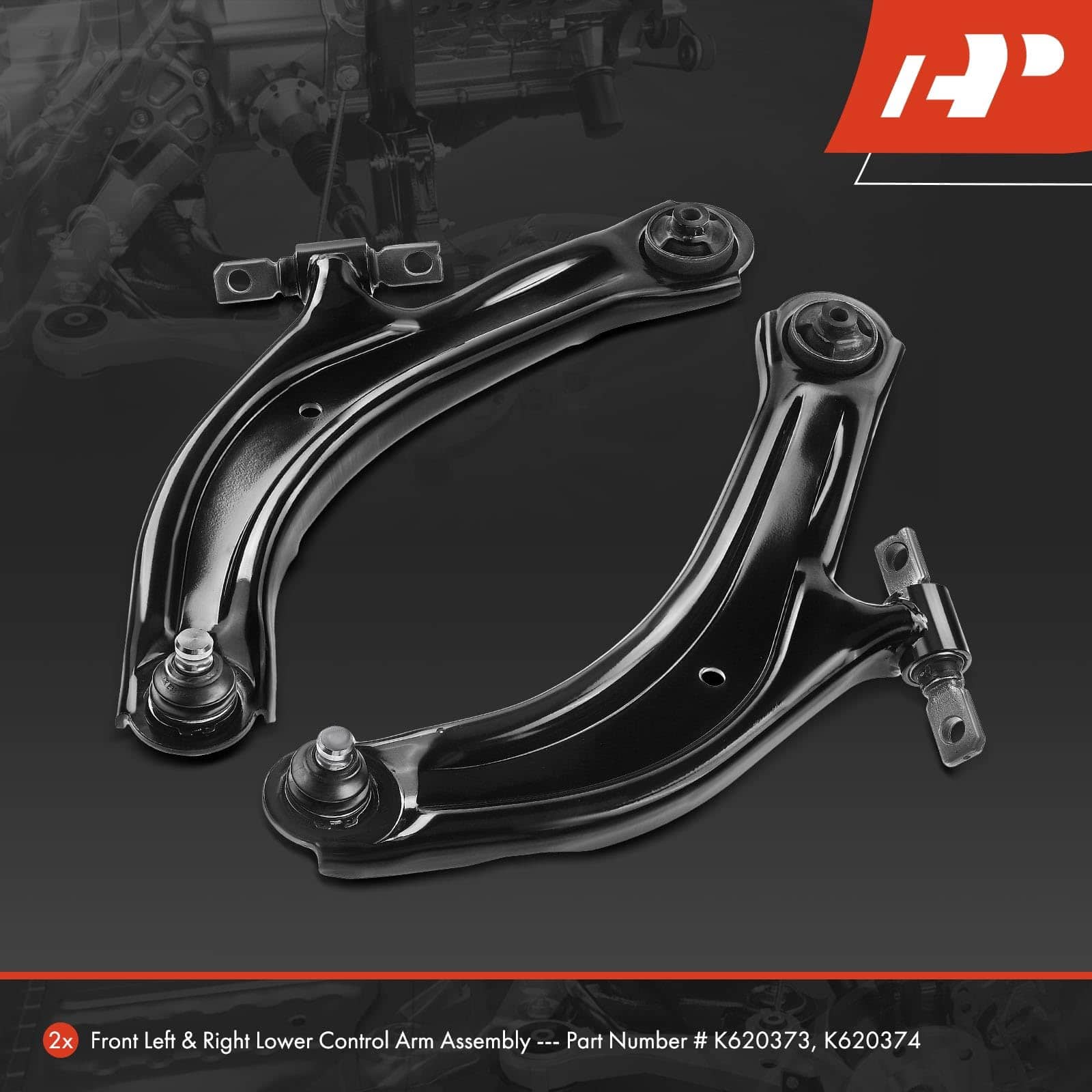 A-Premium 2 x Brazo de Control Delantero Inferior, con - Imagen 3