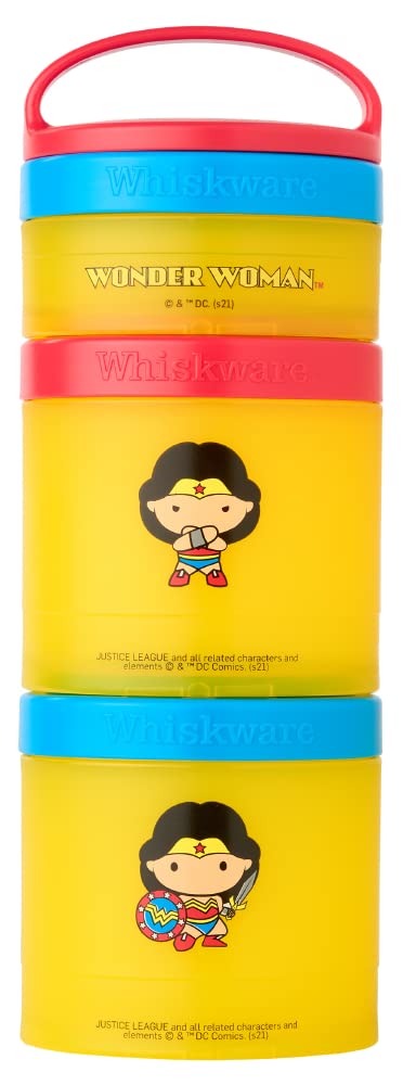 Recipientes apilables para bocadillos de Whiskware de la