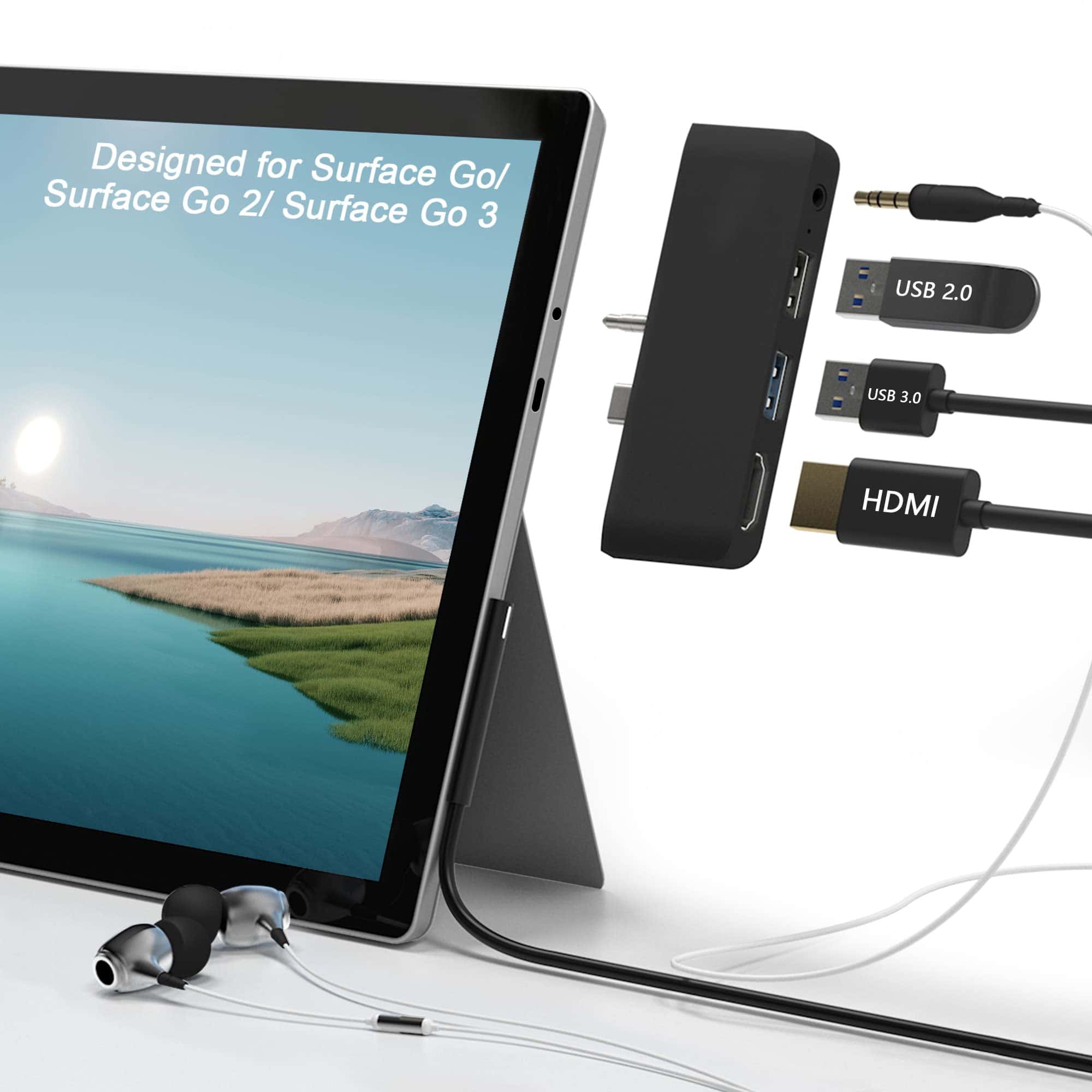 Estación De Acoplamiento Surface Go 3, 4 En 1 Accesorios