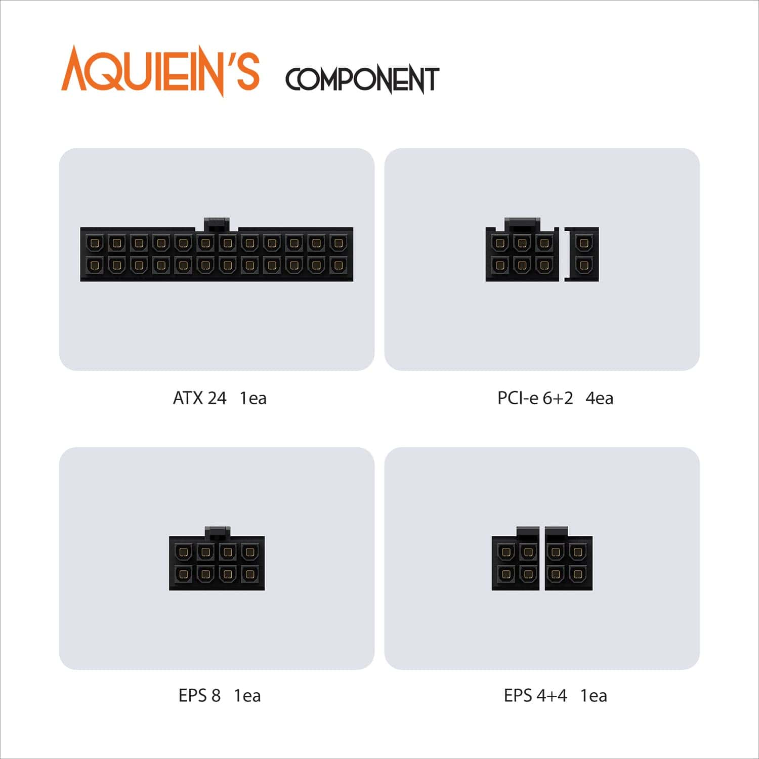 Extensión de Cable en Funda de Manga Tipo / para PSU / ATX - Image 6