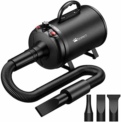 Secador para Mascotas DOPICT Velocidad Ajustable -Negro