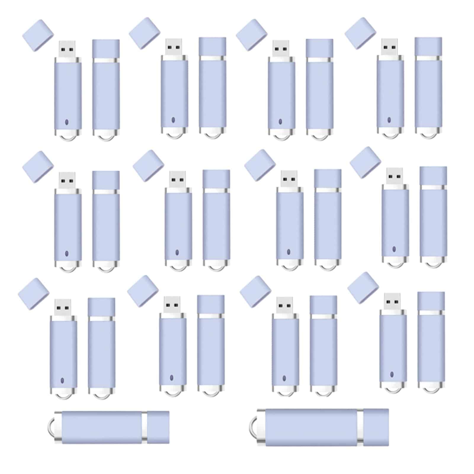 lcwamy 8GB USB Flash Drive 100 Pack: unidades USB de 8GB,