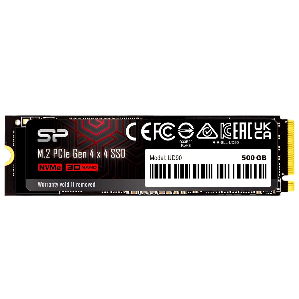 Disco Duro de Estado Sólido Silicon Power 500GB UD90 NVMe