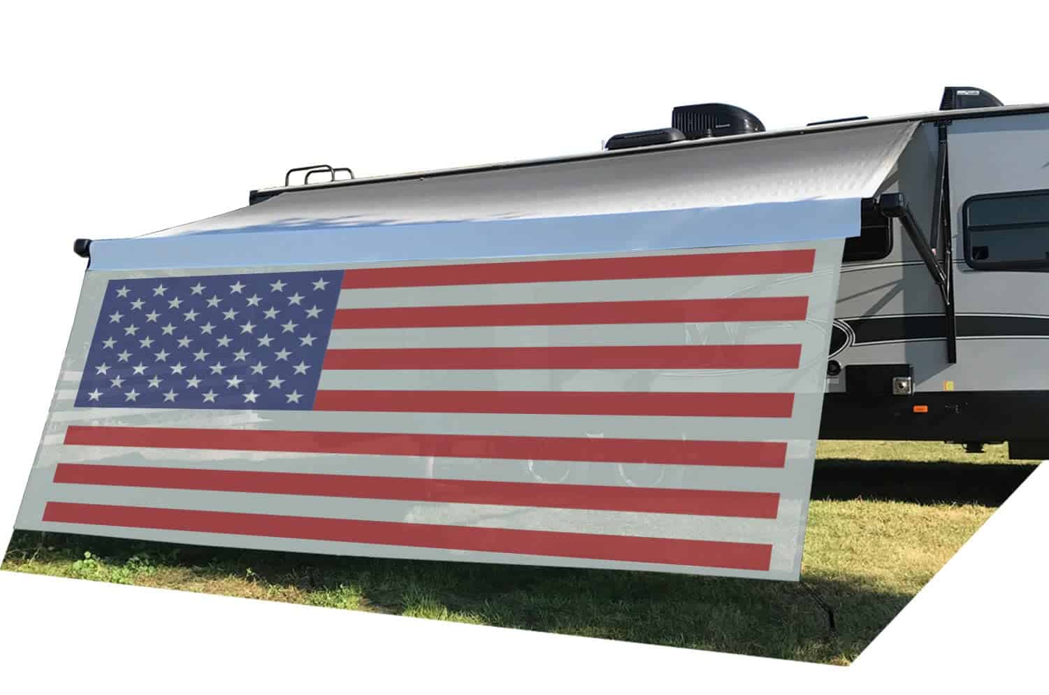 Tentproinc RV Awning Sun Shade Screen 8' X 10' 3'' (Bandera