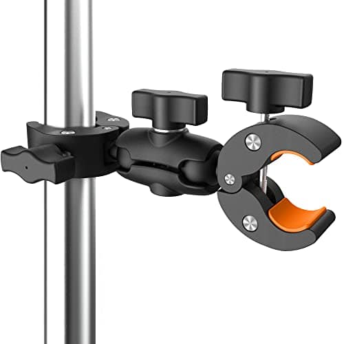 Pinza Doble Super Clamp para Cámara, Abrazadera de Prensa