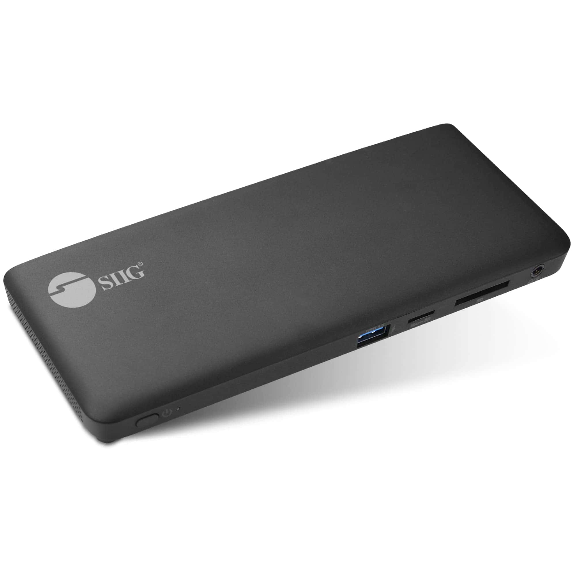 Estación de Acoplamiento USB-C SIIG 2xHDMI DP 4xUSB Ethernet